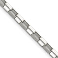 Chisel Stainless Steel Polished 4.8mm Square Link Chain