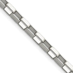 Chisel Stainless Steel Polished 4.8mm Square Link Chain