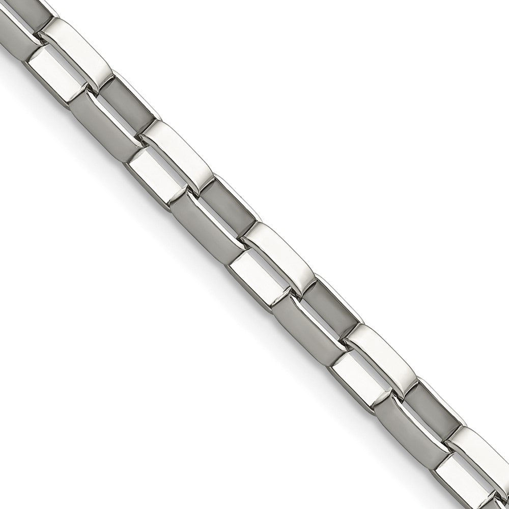 Chisel Stainless Steel Polished 4.8mm Square Link Chain