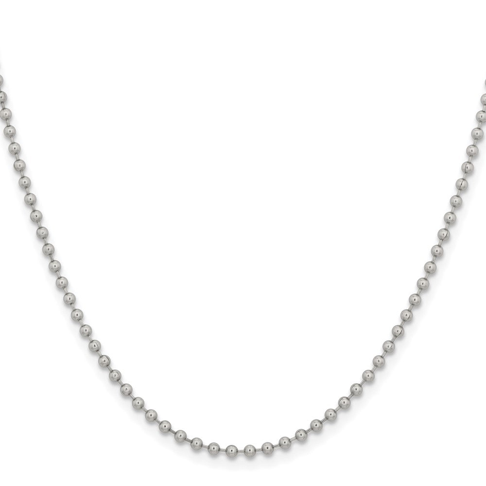 Chisel Stainless Steel Polished 2.4mm Ball Chain
