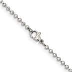 Chisel Stainless Steel Polished 2.4mm Ball Chain