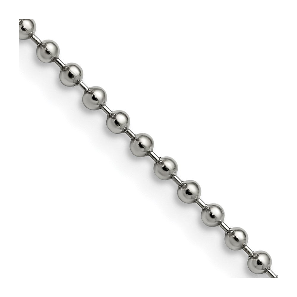 Chisel Stainless Steel Polished 2.4mm Ball Chain
