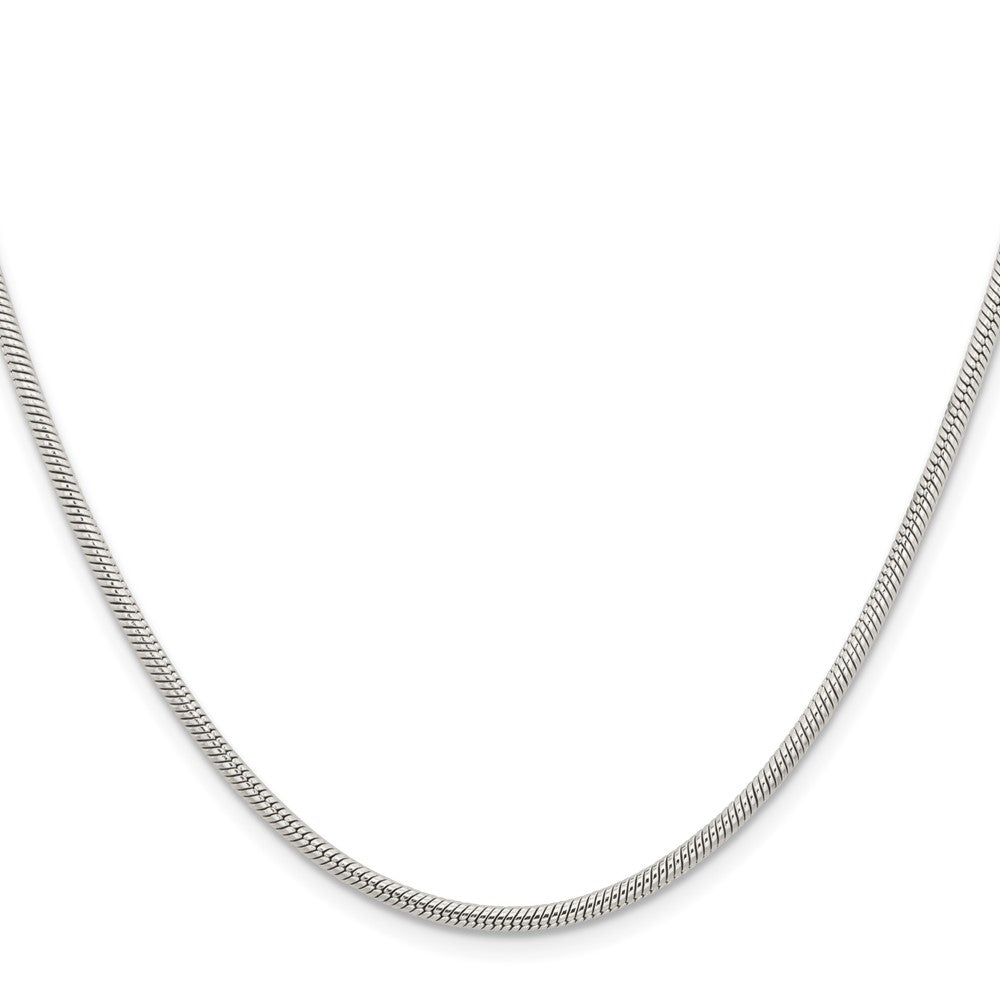 Chisel Stainless Steel Polished 2.4mm Snake Chain