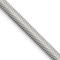 Chisel Stainless Steel Polished 6.2mm Flat Snake Chain