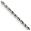 Chisel Stainless Steel Polished 2.4mm Rope Chain