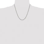 Chisel Stainless Steel Polished 2.5mm Bismark Chain