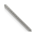 Chisel Stainless Steel Polished 2.5mm Bismark Chain