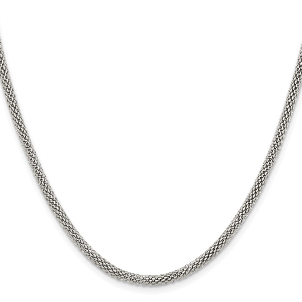 Chisel Stainless Steel Polished 3.2mm Bismark Chain