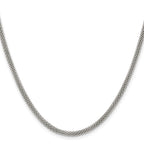 Chisel Stainless Steel Polished 3.2mm Bismark Chain