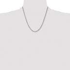 Chisel Stainless Steel Polished 3.2mm Bismark Chain