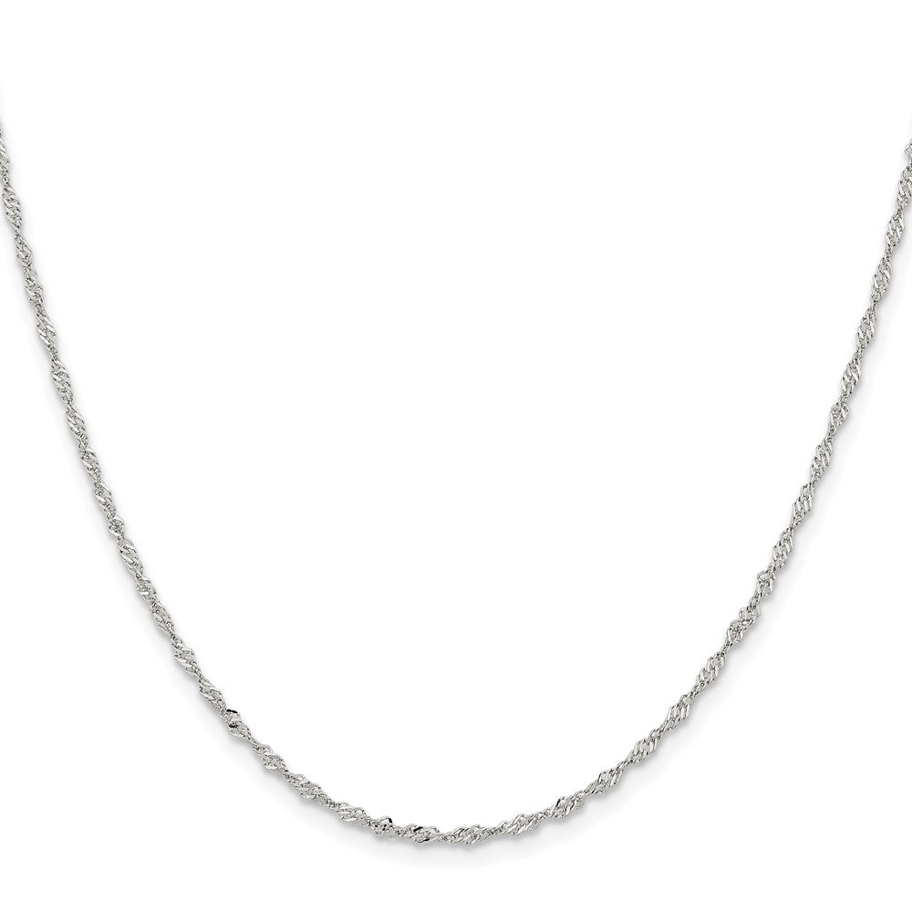Chisel Stainless Steel Polished 2mm Singapore Chain