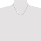 Chisel Stainless Steel Polished 2.5mm Singapore Chain