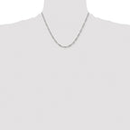 Chisel Stainless Steel Polished 3mm Singapore Chain