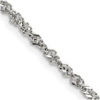 Chisel Stainless Steel Polished 3mm Singapore Chain
