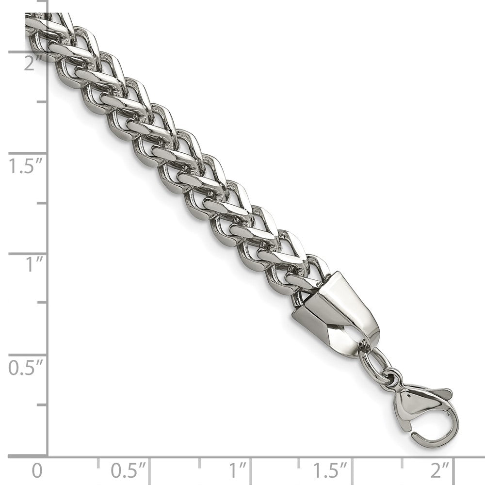 Chisel Stainless Steel Polished 5.5mm Franco Chain