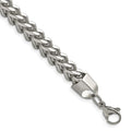 Chisel Stainless Steel Polished 6.75mm Franco Chain