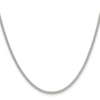 Chisel Stainless Steel Polished 2.25mm Round Curb Chain
