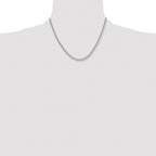 Chisel Stainless Steel Polished 4mm Round Curb Chain