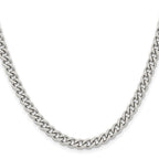 Chisel Stainless Steel Polished 5.3mm Round Curb Chain