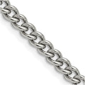 Chisel Stainless Steel Polished 5.3mm Round Curb Chain