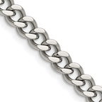 Chisel Stainless Steel Polished 6.75mm Curb Chain