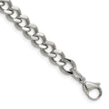 Chisel Stainless Steel Polished 7.5mm Curb Chain