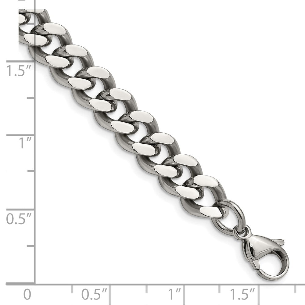Chisel Stainless Steel Polished 9.5mm Curb Chain