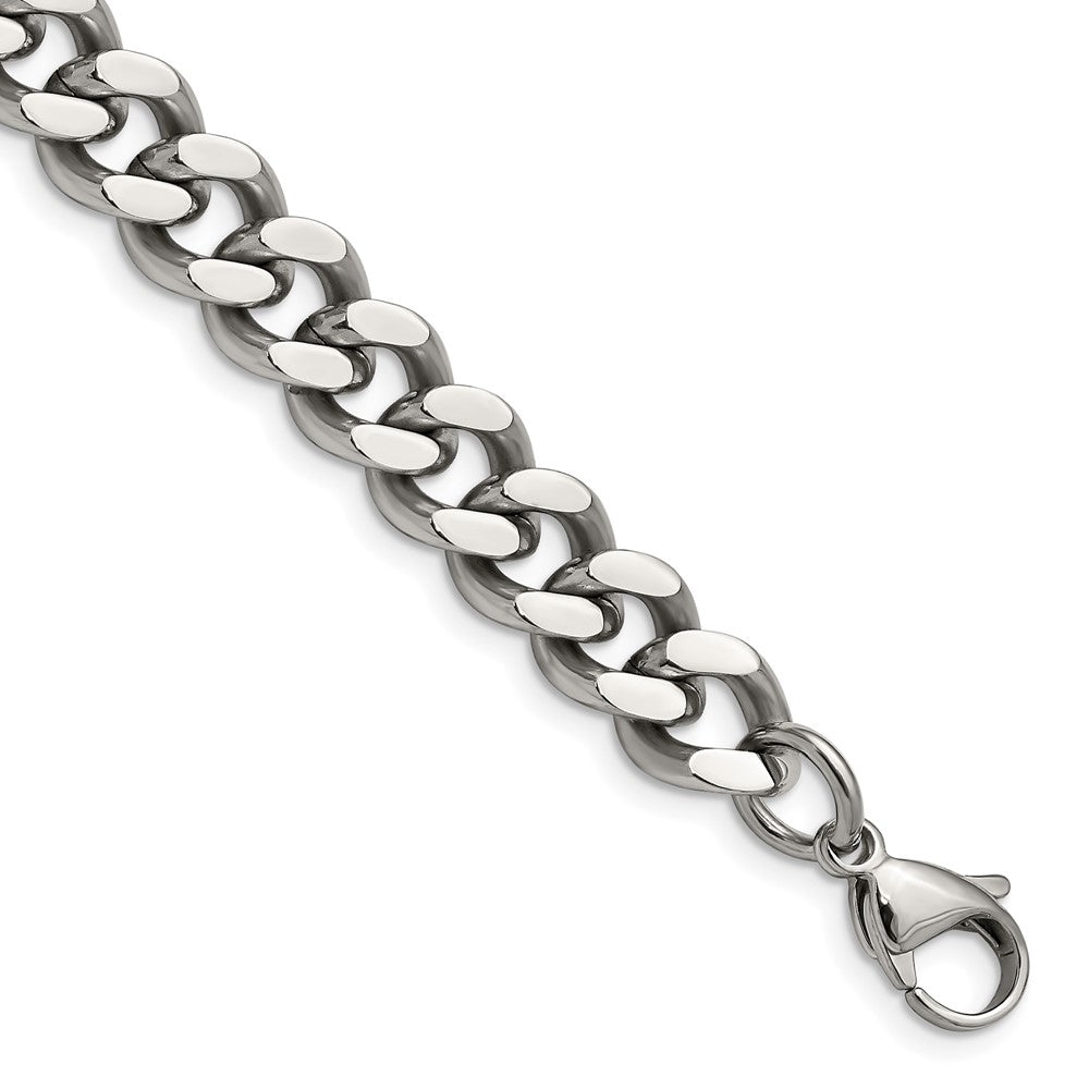 Chisel Stainless Steel Polished 9.5mm Curb Chain