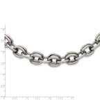 Stainless Steel Polished Multiple Link Necklace
