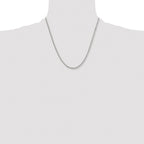 Chisel Stainless Steel Polished 3mm Wheat Chain