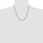 Chisel Stainless Steel Polished 4mm Wheat Chain