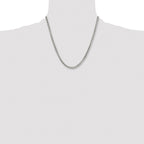 Chisel Stainless Steel Polished 5mm Wheat Chain