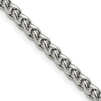 Chisel Stainless Steel Polished 5mm Wheat Chain