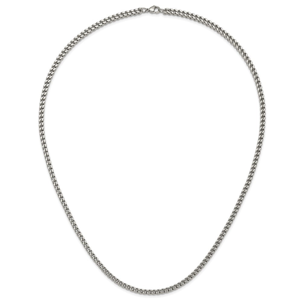 Chisel Stainless Steel Polished Franco Chain
