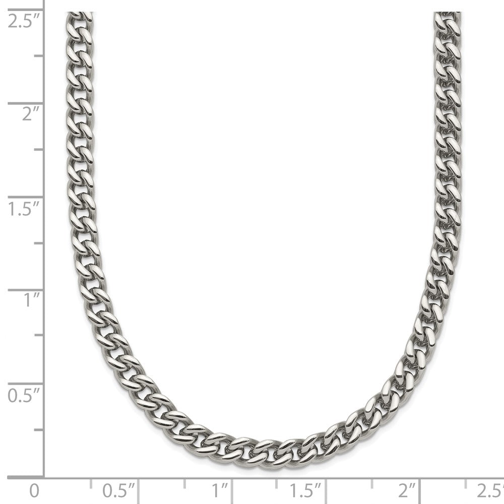 Chisel Stainless Steel Polished Franco Chain
