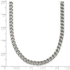 Chisel Stainless Steel Polished Franco Chain