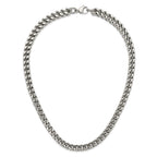 Chisel Stainless Steel Polished Heavy Wheat Necklace