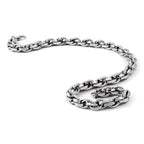 Chisel Stainless Steel Polished Oval Link Necklace