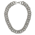 Chisel Stainless Steel Polished 19 inch Circle Link Necklace