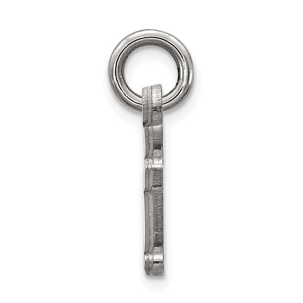 10k White Gold LogoArt Baylor University Bears Extra Small Pendant