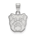 14k White Gold LogoArt Butler University Bulldog Small Pendant
