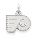 14k White Gold NHL LogoArt Philadelphia Flyers Extra Small Pendant