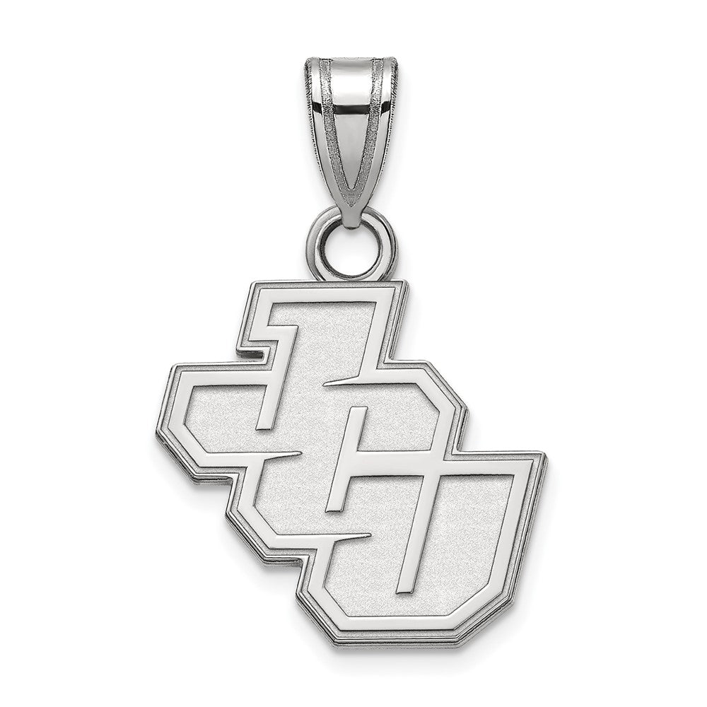 10k White Gold LogoArt John Carroll University Small Pendant