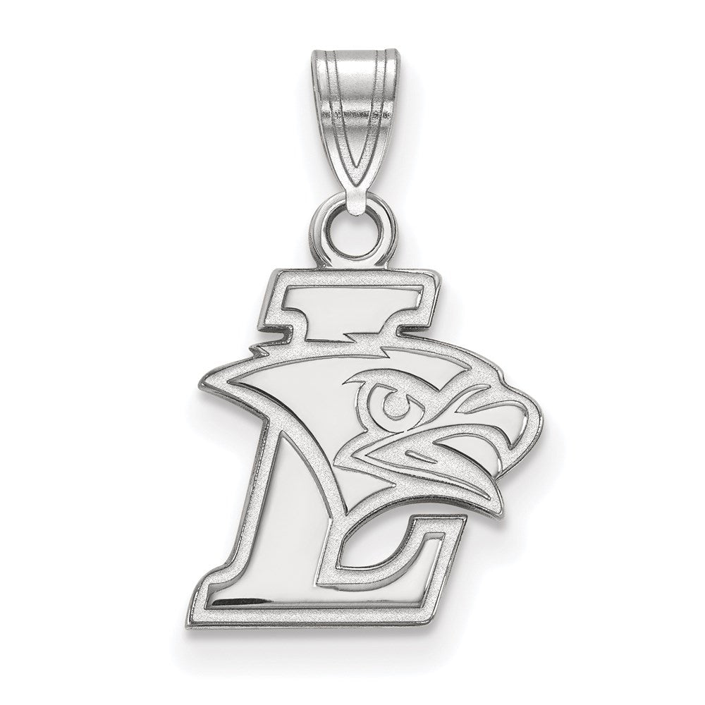Sterling Silver Rhodium-plated LogoArt Lehigh University Small Pendant