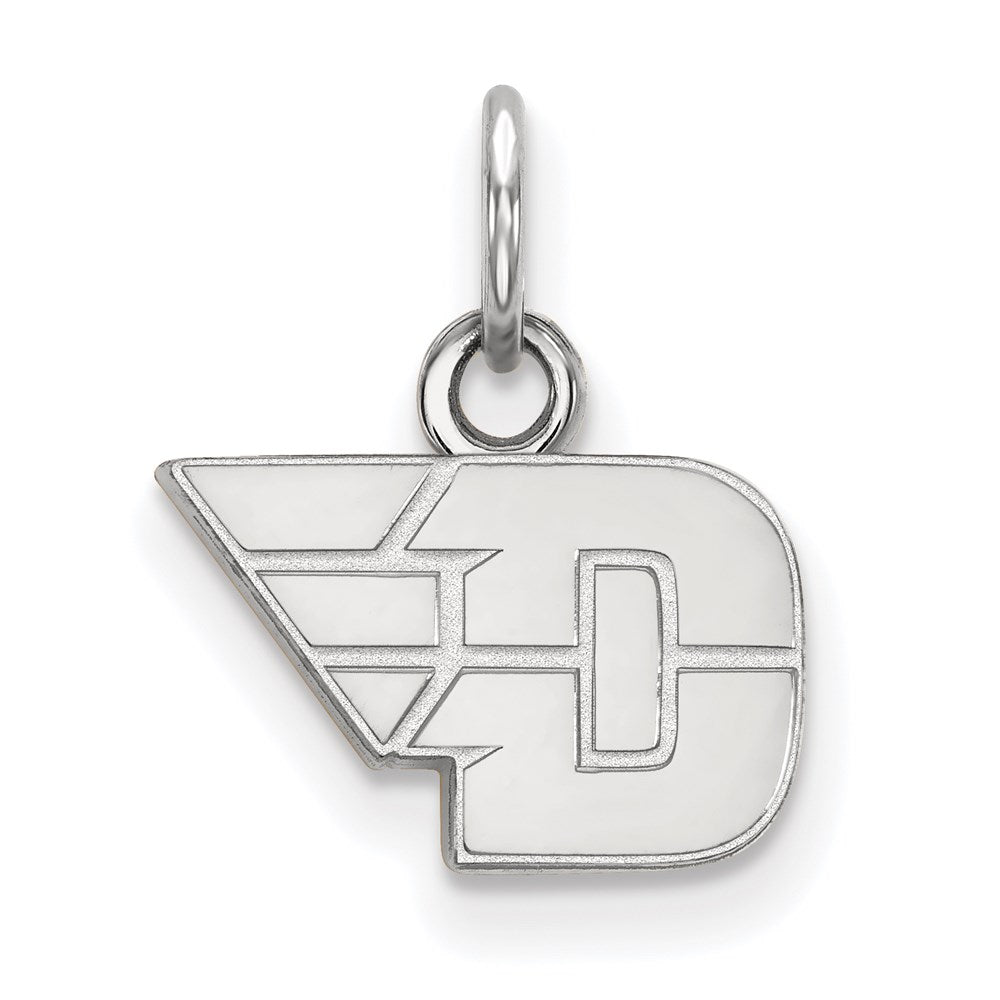 14k White Gold LogoArt University of Dayton Extra Small Pendant