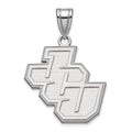 10k White Gold LogoArt John Carroll University Medium Pendant