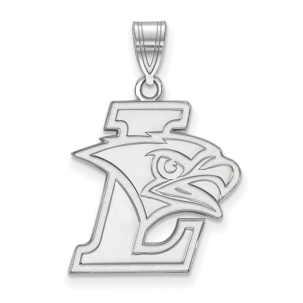 14k White Gold LogoArt Lehigh University Large Pendant