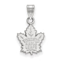 14k White Gold NHL LogoArt Toronto Maple Leafs Small Pendant