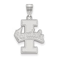 14k White Gold LogoArt University of Idaho Vandals Large Pendant