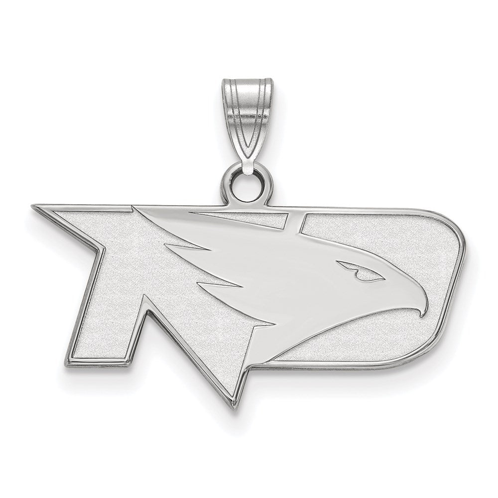 14k White Gold LogoArt University of North Dakota Small Pendant